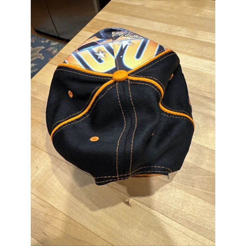 Monster Jam Hat‎ Cap Adult SnapBack Monster Trucks Throwdown Black/Orange Logo